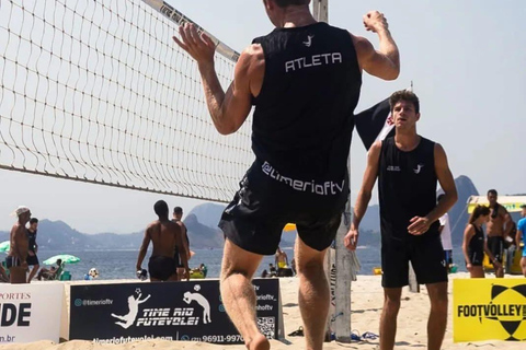 Rio de Janeiro: Footvolley Lesson (Brazil's top beach sport)