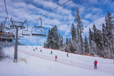 Krakau: Skifahren in der Tatra Kotelnica mit optionalen Thermalbädern4-Stunden-Skipass mit Ausrüstung und Transfer (keine Thermalbäder)