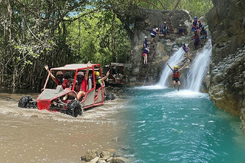 Buggy & Damajagua Waterfalls from Amber Cove & Taino Bay