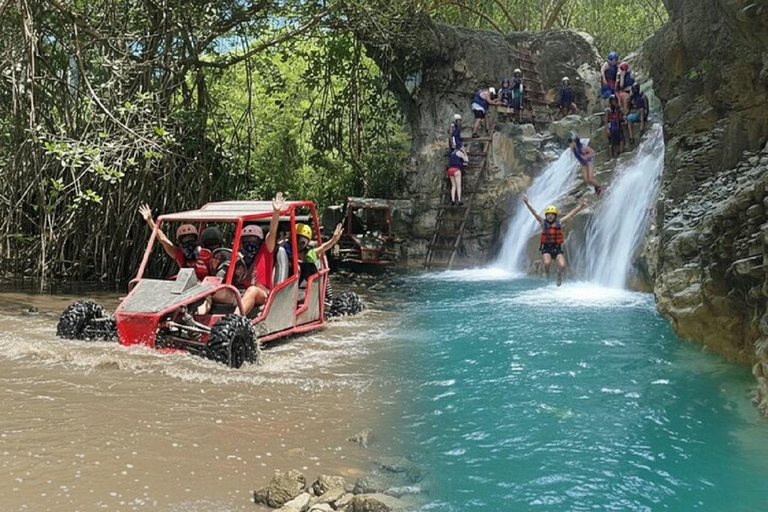 Buggy & Damajagua Waterfalls from Amber Cove & Taino Bay