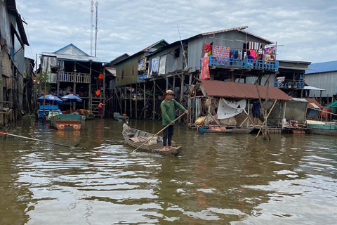Floating Village Chong Khneas Sunset Cruise Tuktuk Transfers