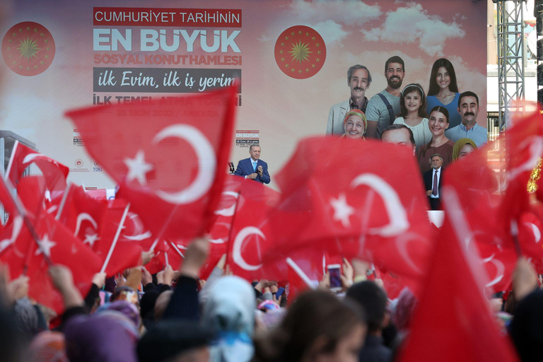 Sozialer und politischer Spaziergang in Ankara