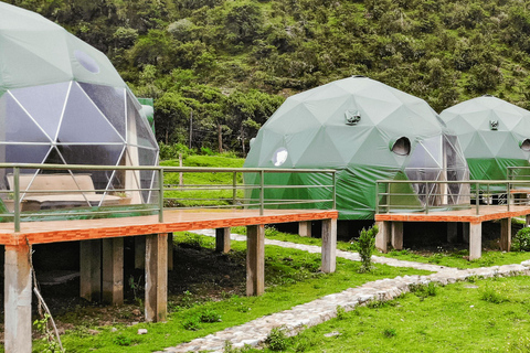 Cusco: Humantay Lagoon Hike with Luxury Domes with Alpacas