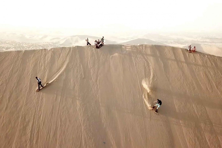 Nasca: Ocongalla Aqueduct Sandboarding in the Usaka desert