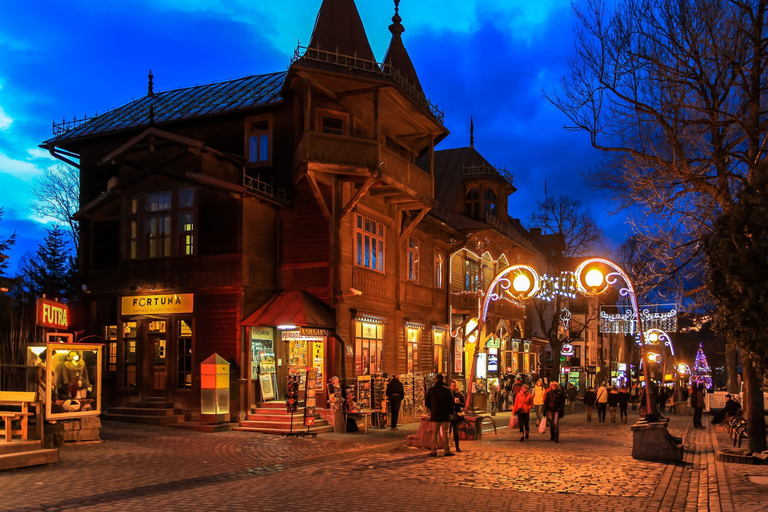 Vanuit Krakau: Zakopane dagvullende tour en thermale badenZakopane en thermale baden