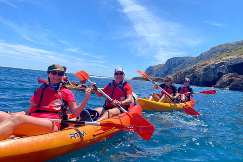 Dénia: Excursión en kayak por la Cova Tallada