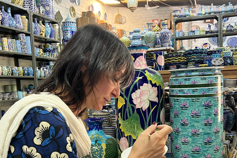 斋浦尔蓝陶亲手制作体验斋浦尔蓝陶亲手体验