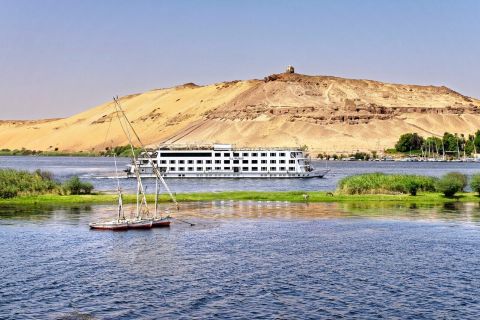 De Aswan: cruzeiro no Nilo de 2 noites e 5 estrelas com tudo incluído