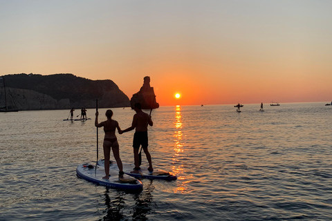 Ibiza: Paddle Board Zonsondergang Tour