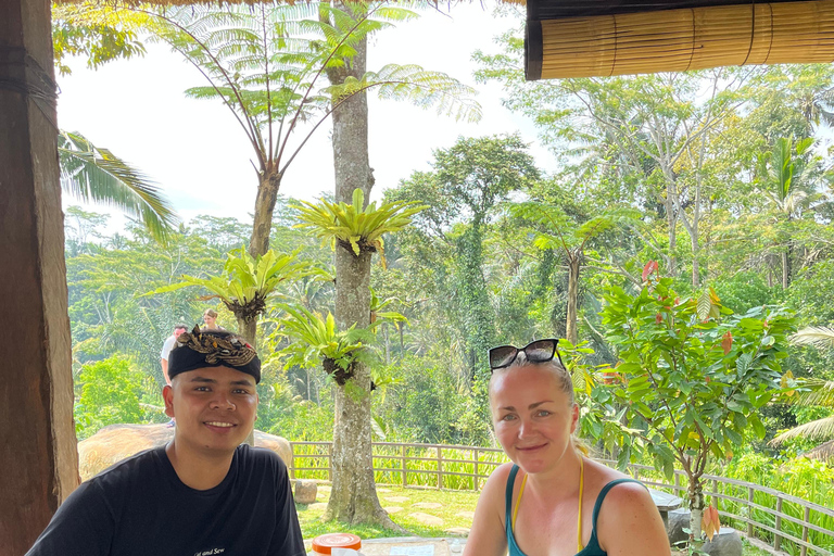 Watching Barong dance, visit Balinese house and purification