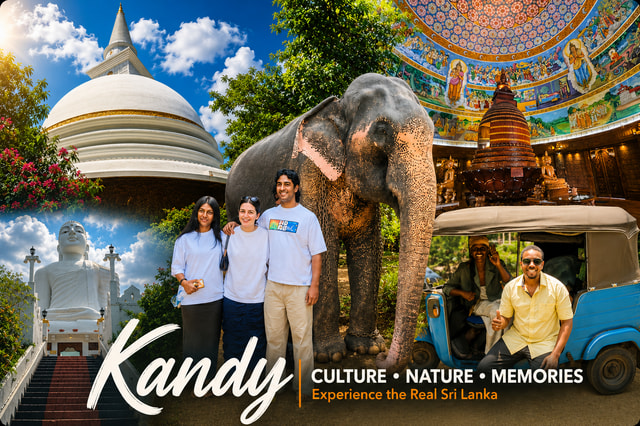 Kandy Temple, Tea & Tradition – An Authentic Experience