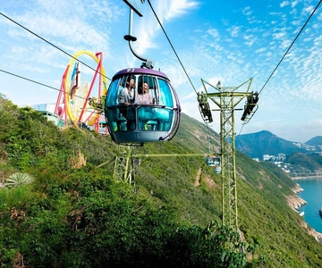 Hong Kong: Ingresso para o Ocean Park + Refeição no Cafe Ocean