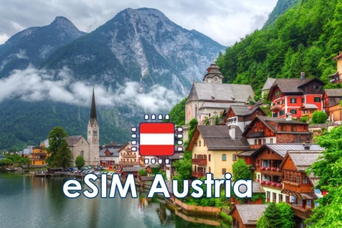 Oostenrijk: eSIM Mobiel Data Plan - 50GBMobiel data-abonnement Oostenrijk - 50GB (30 dagen)