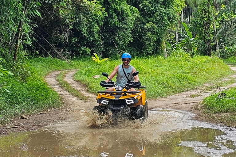 Khao Lak: Jangada de Bambu, ATV e Tour Particular das Tartarugas MarinhasKhao Lak: Tour particular com jangada de bambu, ATV e tartarugas marinhas