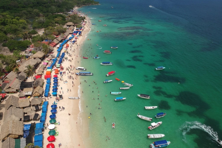 Cartagena : Visite de la volière et de Playa blanca en bus !Excursion d'une journée à la volière et à Playa blanca !