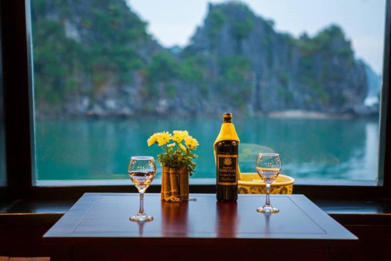 Hanoi: Halong Bay 2-Day Cruise with Arcady Boutique Cruise Package 2D1N from Hanoi Old Quarter