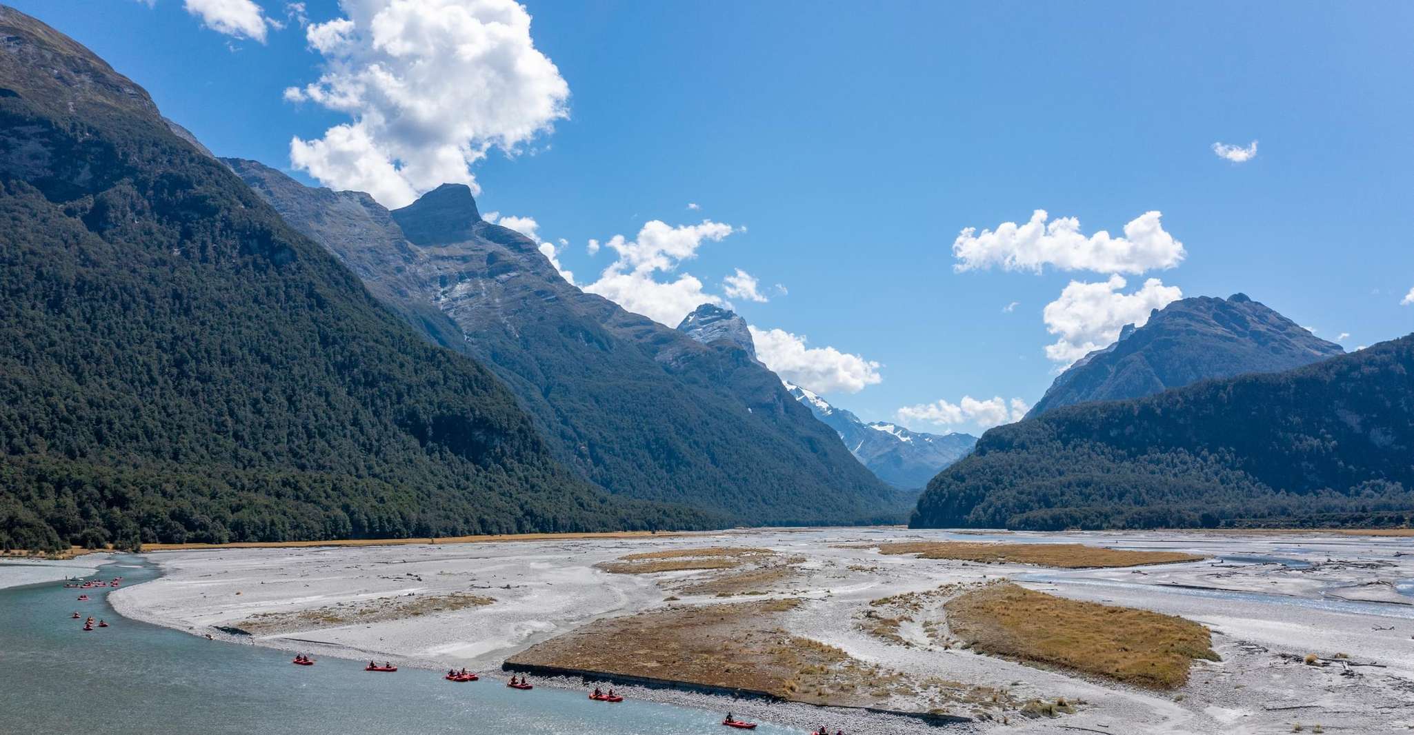 Queenstown, Dart River Canoe et Jet Boat Paradise Voyage d'une journée - Hizvo