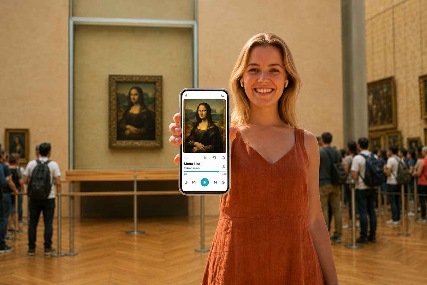 Paris: Louvre Museum Ticket & Self-Guided Mobile Audio Tour - Louvre Museum Ticket & Self-Guided Audio Tour (EN)