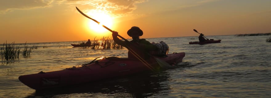 Sulina : excursion en kayak dans le delta du Danube avec un guide