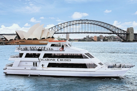 Sydney Harbour: 3-godzinny rejs lunchowy z muzyką na żywo