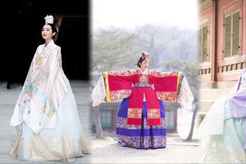 Seoul: K-Drama Hanbok Rental Near Changdeokgung Palace