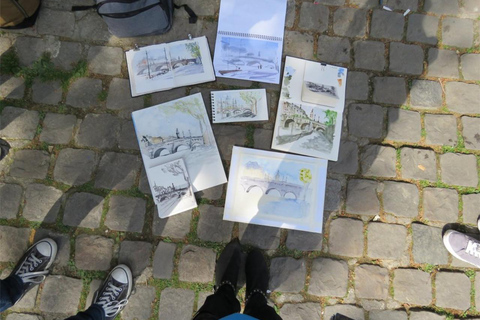 Dresden: Sketching Experience & Guided Tour – Discover the City with Pencil and Panorama Dresden: Sketching Experience & Guided Tour – Experience the city with a pencil and a view
