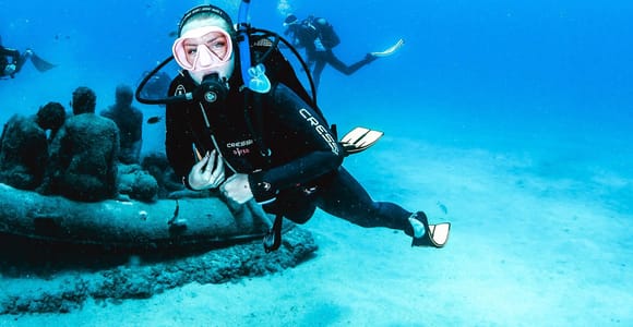 Lanzarote: First-Time Dive at the Atlantic Museum