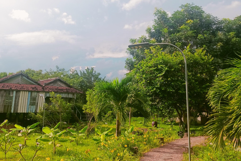 Countryside: Pepper Farm, Lake, Salt field Reflection Sunset