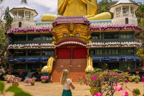 Sigiriya Rock, Dambulla Cave & Cart Rides One Day Trip Luxury Tour from Colombo, Negombo or Mount Lavinia