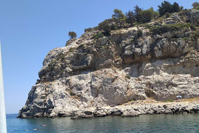 Rodi: Crociera sulla costa orientale con pranzo e bevande