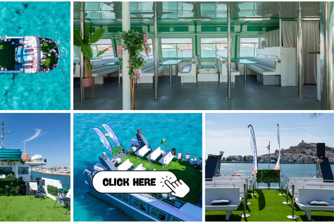 Ibiza: Formentera Full-Day Boat Trip with Sunset Party