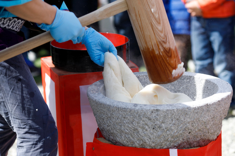 Tokyo: Mochi Pounding Experience with Tasting