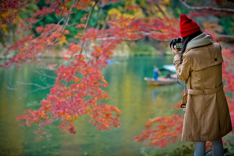 Kyoto : Visite privée d&#039;Arashiyama avec le train romantique de SaganoVisite privée