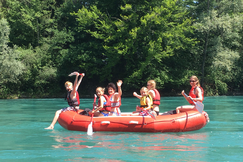 A partir de Zurique: excursão de um dia para rafting no rio Aare com transporteDe Zurique: Passeio de um dia com rafting no rio Aare com transporte