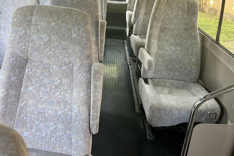 Bus Transfer service from airport to anywhere in Zanzibar