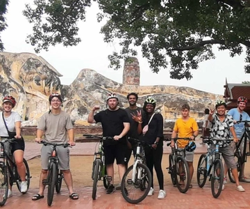 Ayutthaya: Passeio de bicicleta pela colorida Ayutthaya > Passeio lento