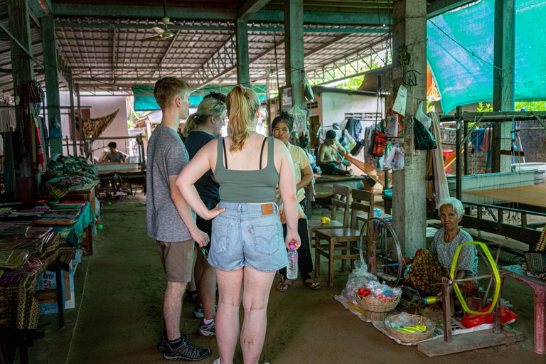 Phnom Penh: Silk Island Bike Tour & Evening Foodie Full-Day Haft Day: Evening Food Tour