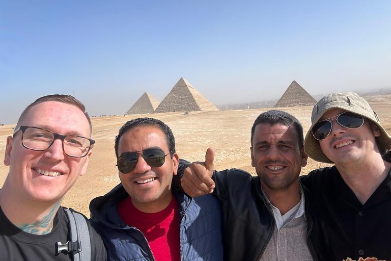 EXCURSÃO DE 1 DIA: PIRÂMIDES DE GIZÉ, ESFINGE, SAQQARA E MEMPHIS