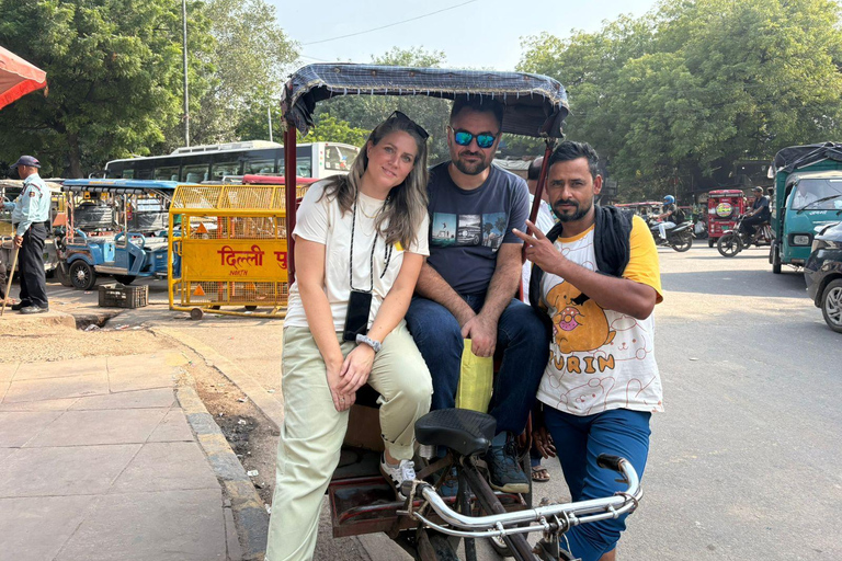Old and New Delhi Group City Tour with Guide and Transfers