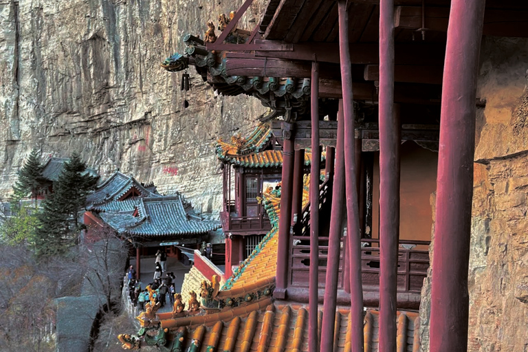 Datong: Hanging Temple Entry + Climbing Ticket with Transfer Hanging Temple VIP Climbing Ticket with Skip-the-Line Access
