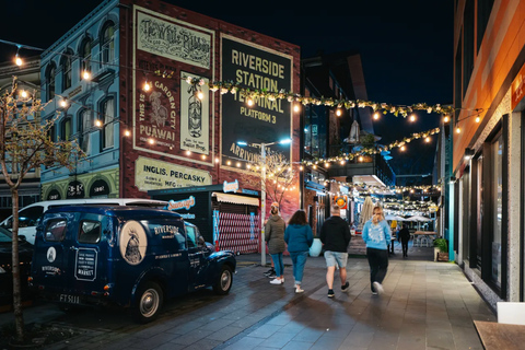 Christchurch Night Walk: Avon River Lights & Hidden Stories