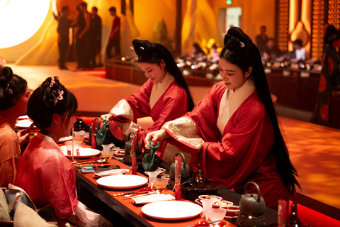 Immersive Six Dynasties Dining & Show Experience in Nanjing Regular Seat Meal+Costume+Headwear（to book 3days in advance）