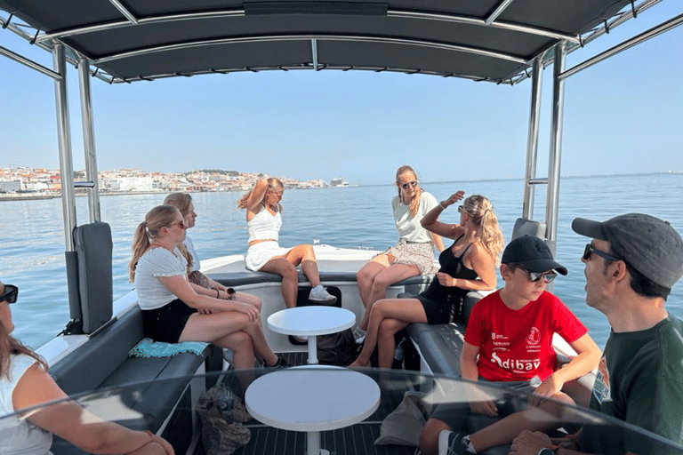 Lissabon: City Boat Cruise overdag/zonsondergang/nacht met champagne