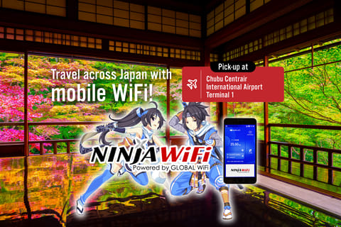 Nagoya, Japan: 4G Mobile WiFi - Chubu Centrair Airport T1