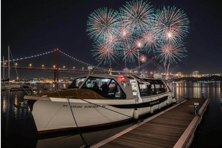 New Year’s Eve Luxury Boat – DJ, Buffet & Open Bar