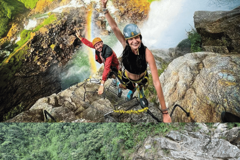 Medellín: Excursion to Salto del Buey, natural connection with waterfalls and canopy.