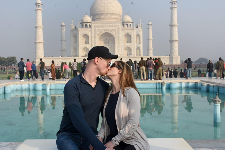 Agra: Taj Mahal Tour with Sunrise, Sunset & Day Visit Option Taj Mahal Sunset Tour