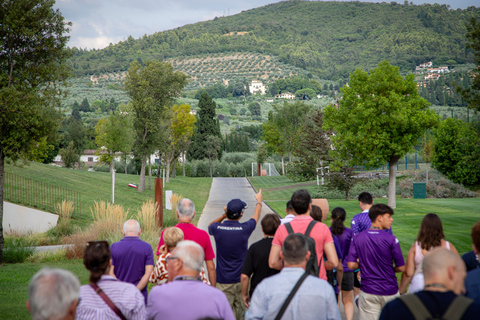 Florence: ACF Fiorentina Viola Park Guided Tour & Drink Tour in English