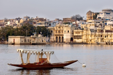 Explore Udaipur: A Full Day Private City Tour with Boat Ride Tour With Monument Entry Fee