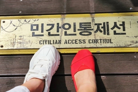 Desde Seúl: Visita de medio día a la DMZ, el 3er Túnel y el Puente DokgaeRecorrido compartido, encuentro en (Hongdae) Estación Hongik Univ. (Salida 3)